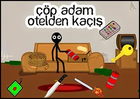 Çöp Adam Otelden Kaçış